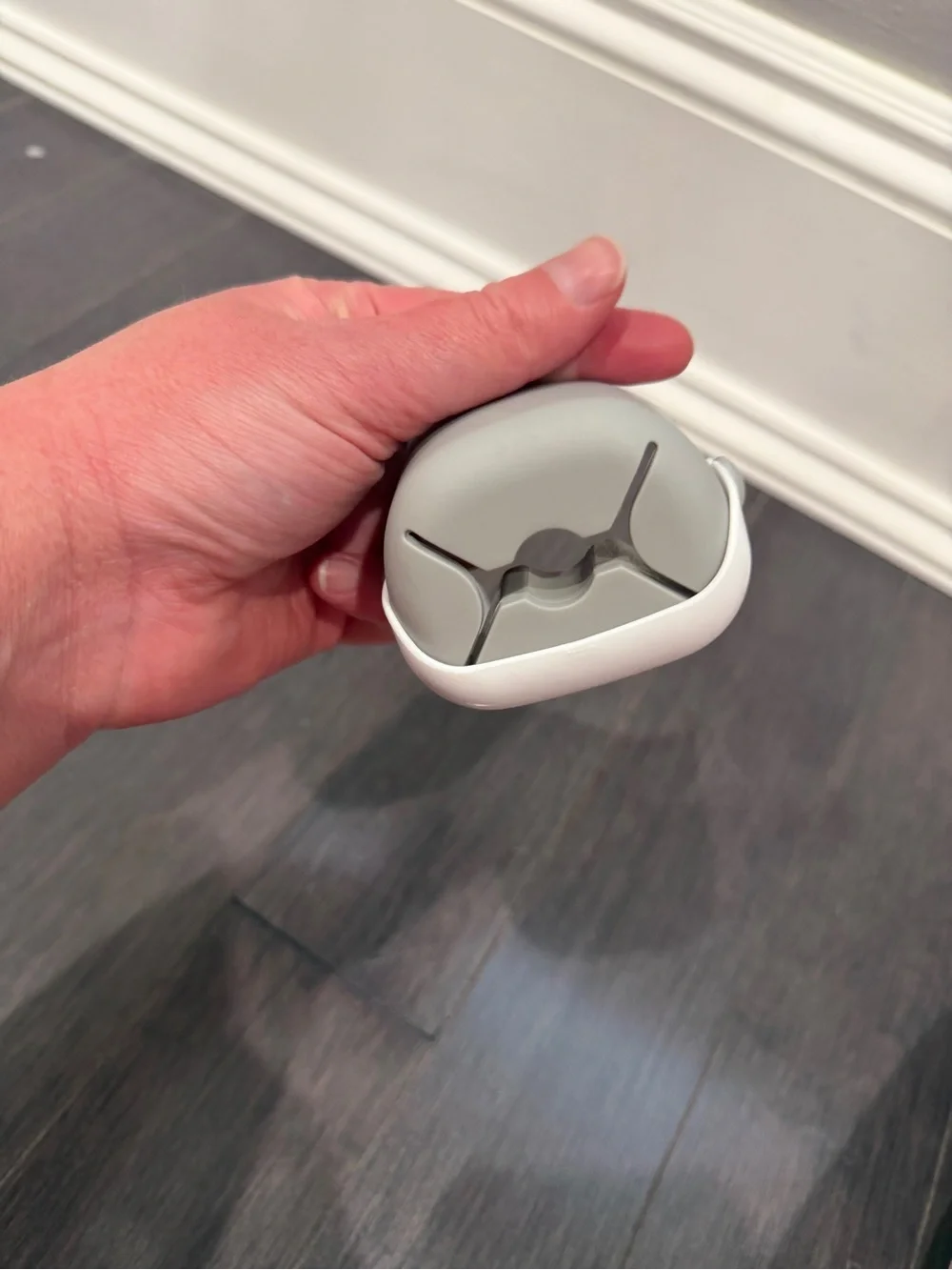 NWT White & Gray Bathroom Faucet Extender for Kids and Toddlers